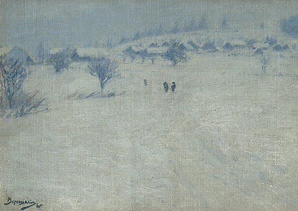 Vasilij Vasiljevič Vereščagin – Zimná krajinka