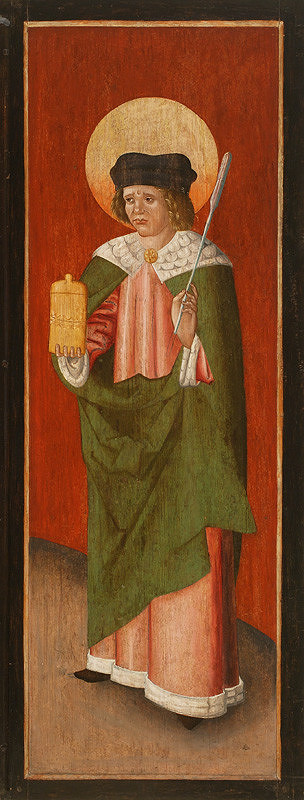 Slovenský maliar dúbravských oltárikov – Svätý Damián - rub