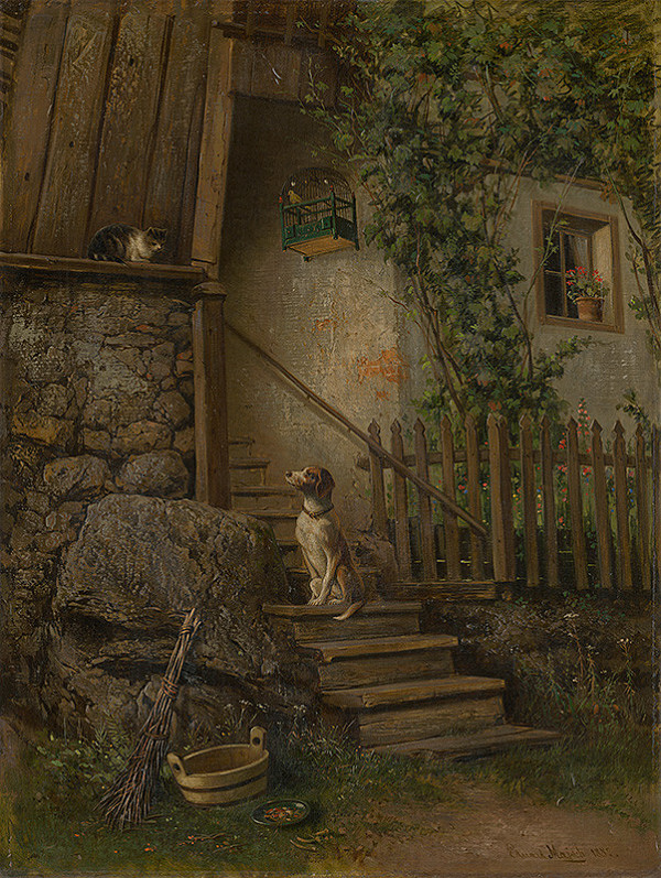 Eduard Majsch – Na priedomí (Pes a mačka)