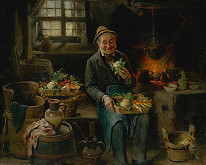 Hermann Armin Kern – Old Man in the Kitchen 