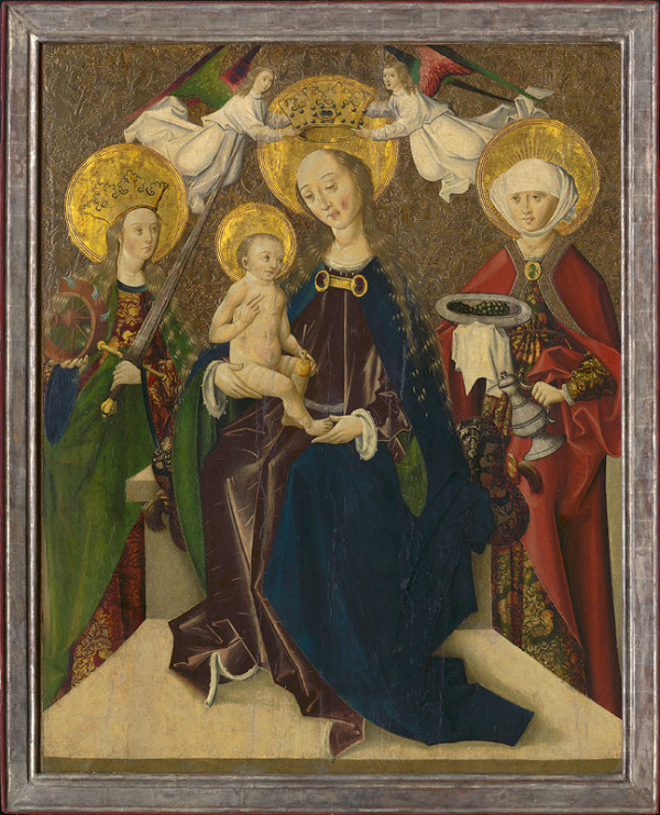 Spišský maliar, Majster Martin – Madona so sv. Katarínou a sv. Alžbetou