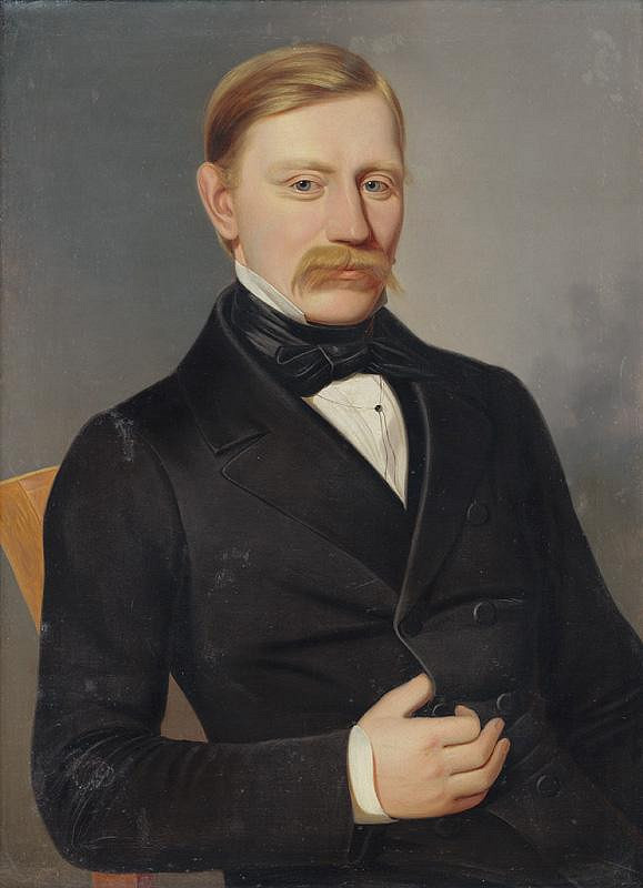 Peter Michal Bohúň – Portrait of August Horislav Krčméry 