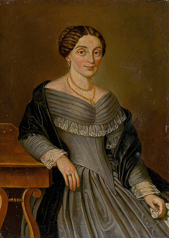 Peter Michal Bohúň – Portrait of Mrs. Makovická