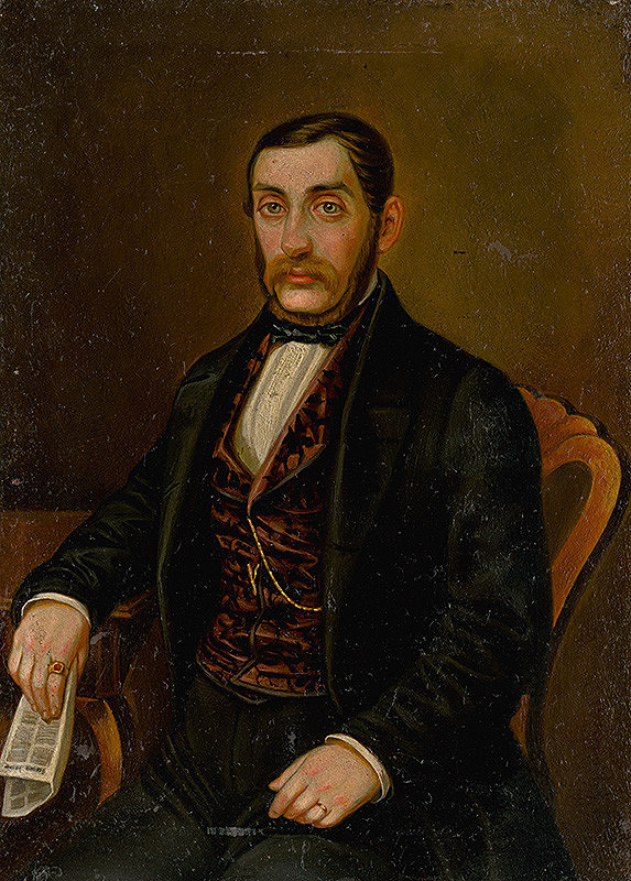 Peter Michal Bohúň – Portrait of Mr. Peter Makovický