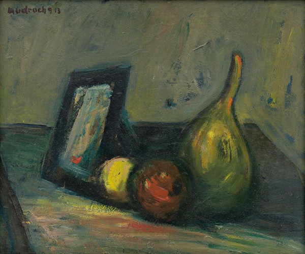 Ján Mudroch – Still Life with a Mirror