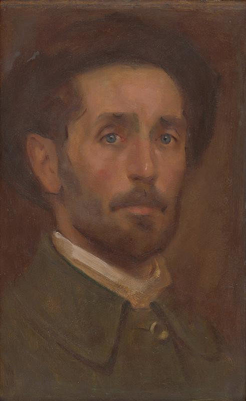 Milan Thomka Mitrovský – Self-Portrait 