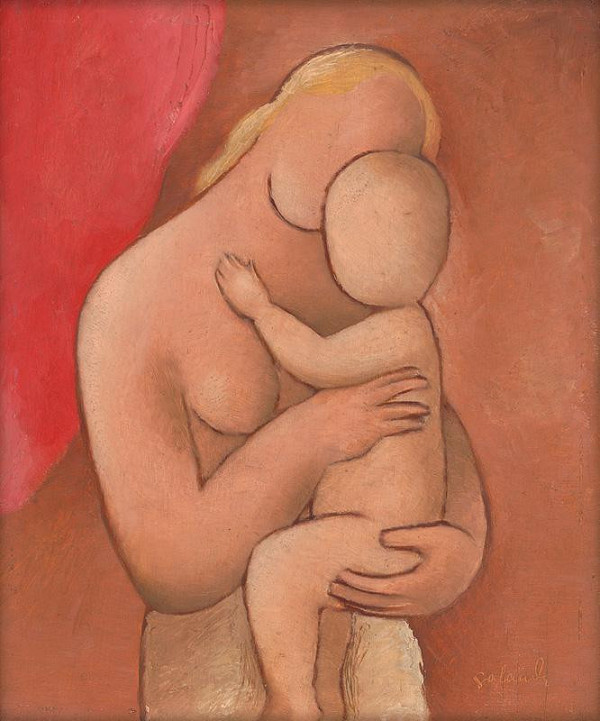 Mikuláš Galanda – Matka s dieťaťom