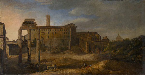 Neznámy maliar – Forum Romanum 