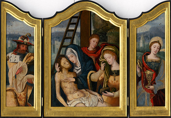 Pieter Coecke van Aelst st. – Lamentation Triptych. Joseph of Arimathea