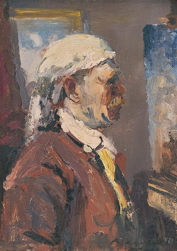 Július Nemčík – Autoportrét
