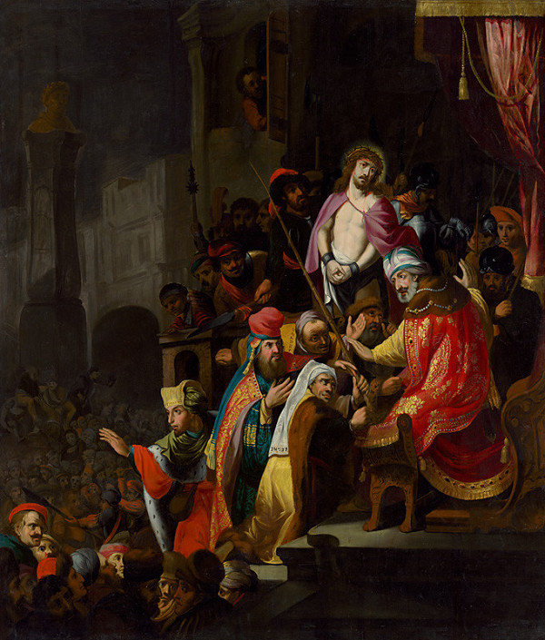 Rembrandt van Rijn – Kristus pred Pilátom