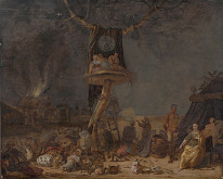 Cornelis Saftleven – Patientia (Allegory of Patience) 