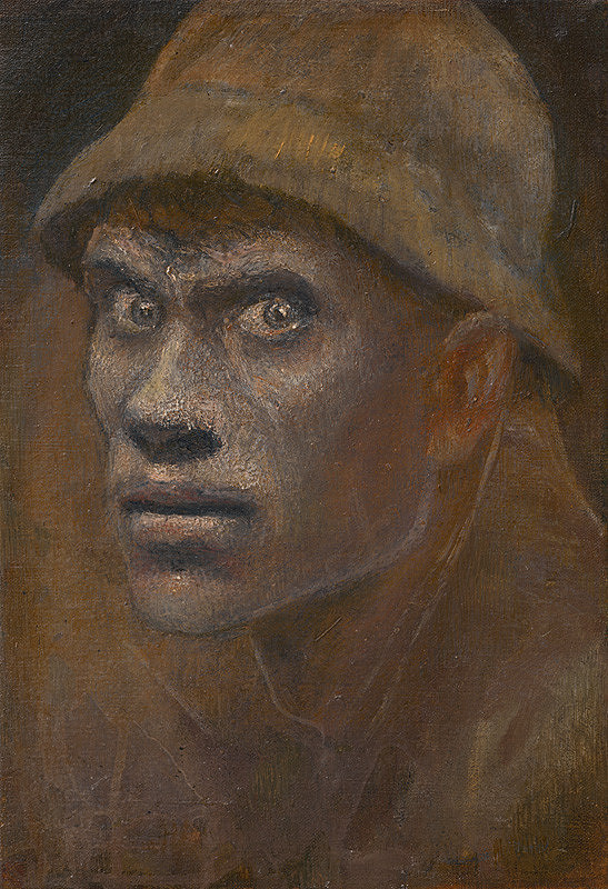 Ladislav Mednyánszky – Hlava tuláka 