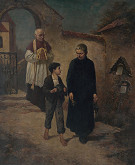 Felicián Moczik – Na ceste zaopatriť chorú 