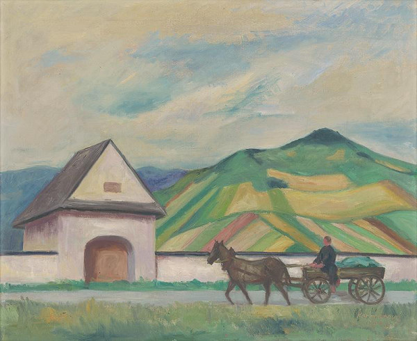 Oľga Hoffstädterová – Landscape around Veličná