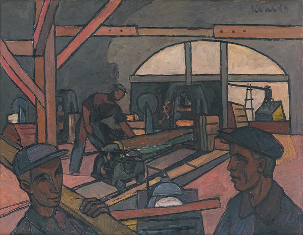 Fero Kráľ – Work at a Sawmill