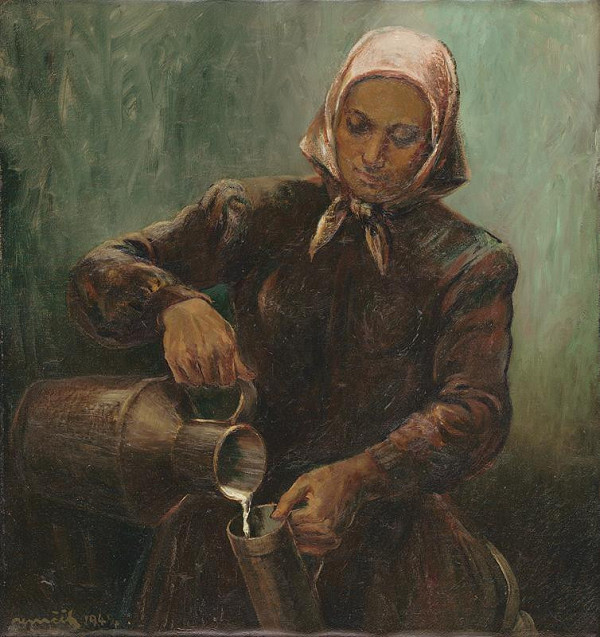 Július Nemčík – Milk Maid