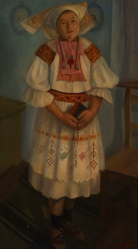 Jozef Satin – Bride from Čičmany