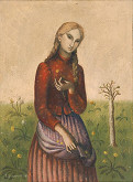Edita Spannerová – Girl with a Dandelion  