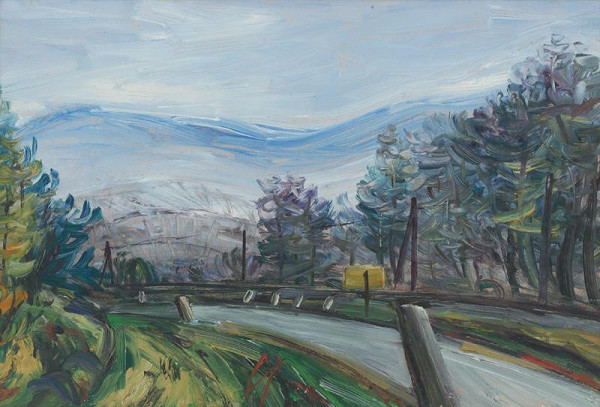 František Studený – Landscape around Rajecké Teplice 