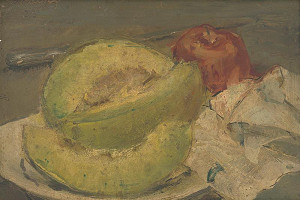 Josef Jičínský – Zátišie s dyňou 