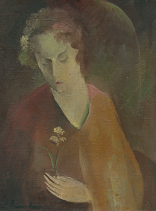 Berthold Innský – Woman with a Flower