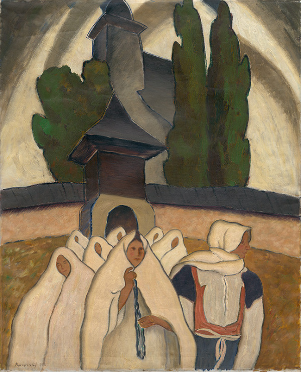 Miloš Alexander Bazovský – Z kostola 