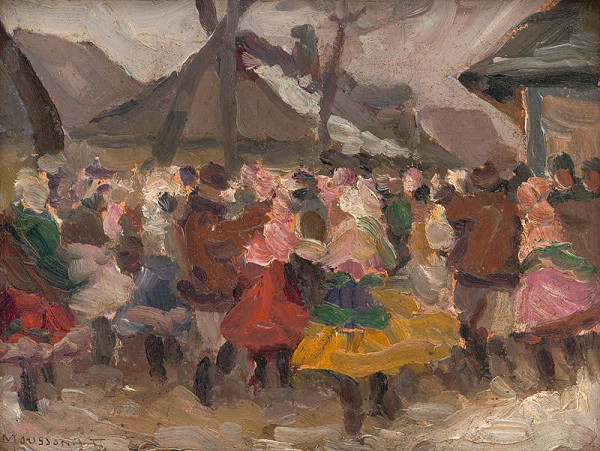 Teodor Jozef Mousson – Study of Folk Merrymaking