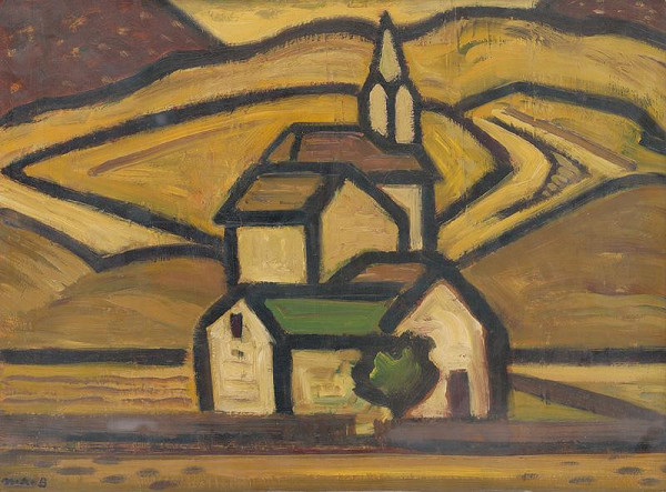 Miloš Alexander Bazovský – Church-Parsonage-School 