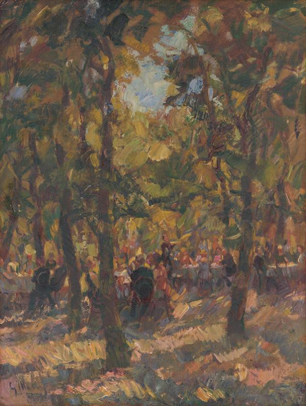 Gustáv Mallý – Under the Trees