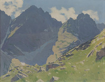 Oldřich Kalandra – Gulley in the Tatras 