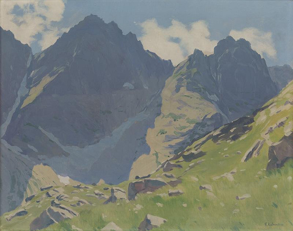 Oldřich Kalandra – Gulley in the Tatras