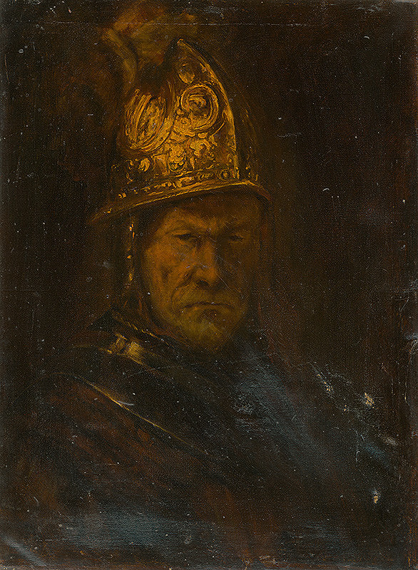 Rembrandt van Rijn – Man with a Golden Helmet