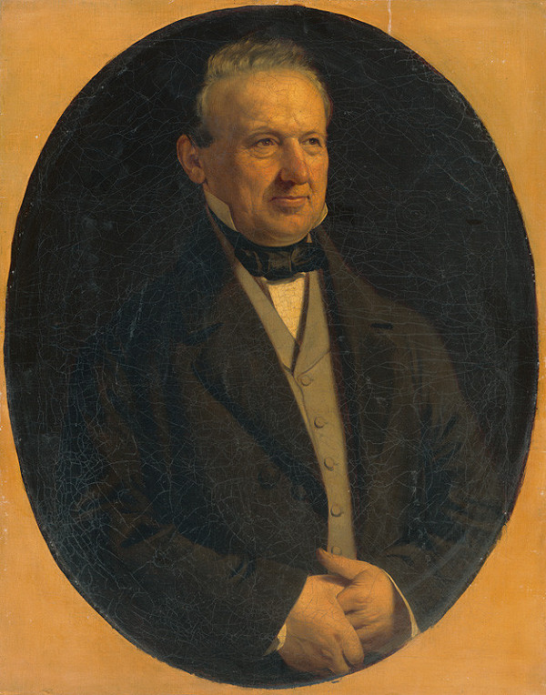 Rakúsky maliar z 2. polovice 19. storočia – Portrait of a Man