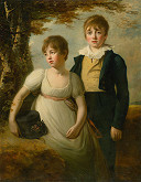Henry Raeburn – Portrait of a Girl and Boy 