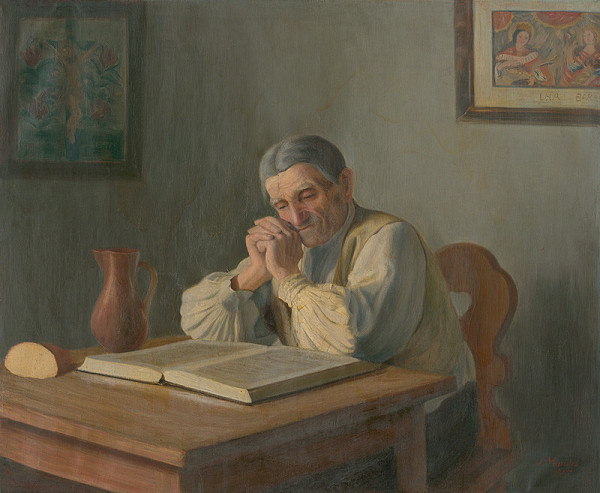 Jiří Mandel – Sedliak nad knihou 