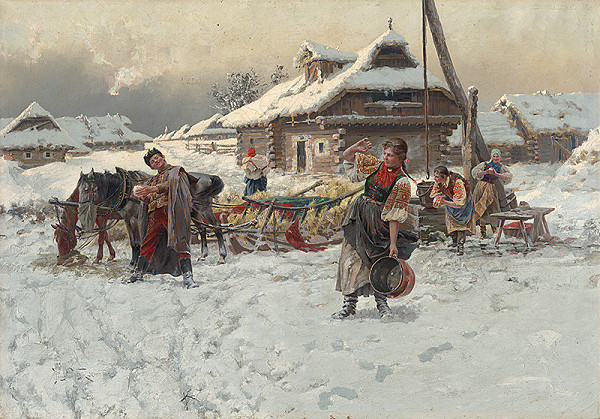 Jaroslav Věšín – Snowball Fight