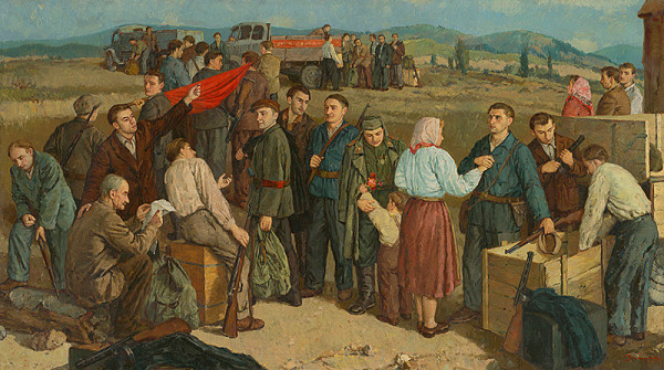 Július Balogh – Enlistment to the Slovak National Uprising