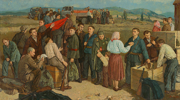Július Balogh – Enlistment to the Slovak National Uprising 