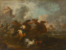 August Querfurt – Jazdecká bitka I. 