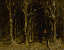 Mihály Munkácsy – Alej v Düsseldorfe 