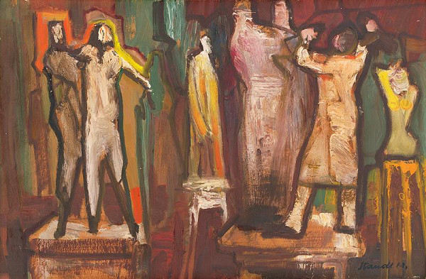 Michal Staudt – V sochárskom ateliéri 