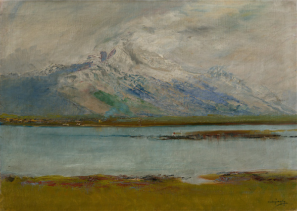 Ladislav Mednyánszky – Tatra Mountain Landscape