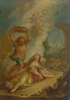 Jozef Adam von Mölck – Umučenie svätej Kataríny 