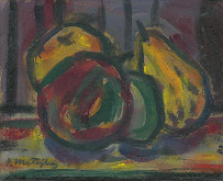 Peter Matejka – Zátišie s jabľčkami 