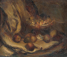 Vladimír Droppa – Zátišie s ovocím 