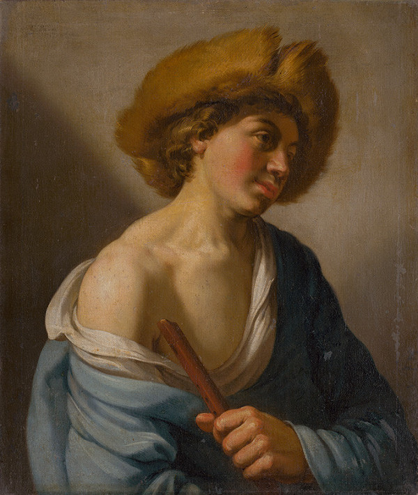 Giovanni Bilivert – Shepherd with a Flute
