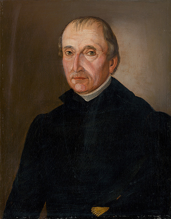 Ludwig Ermini – Portrait of Pastor Bukovanský