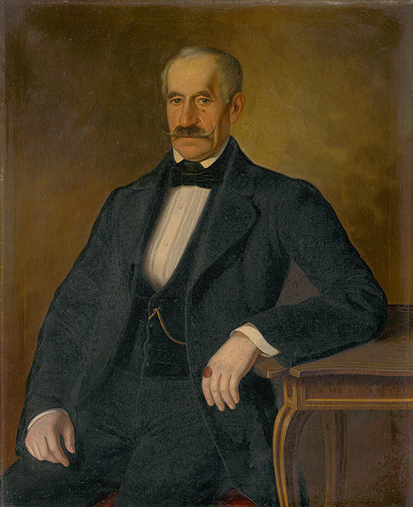 Peter Michal Bohúň – Portrait of Móric Zmeškal 