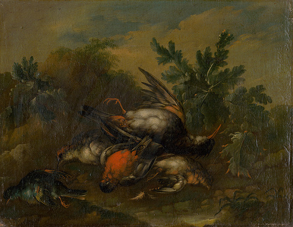 Philipp Ferdinand de Hamilton – Still Life with Dead Birds